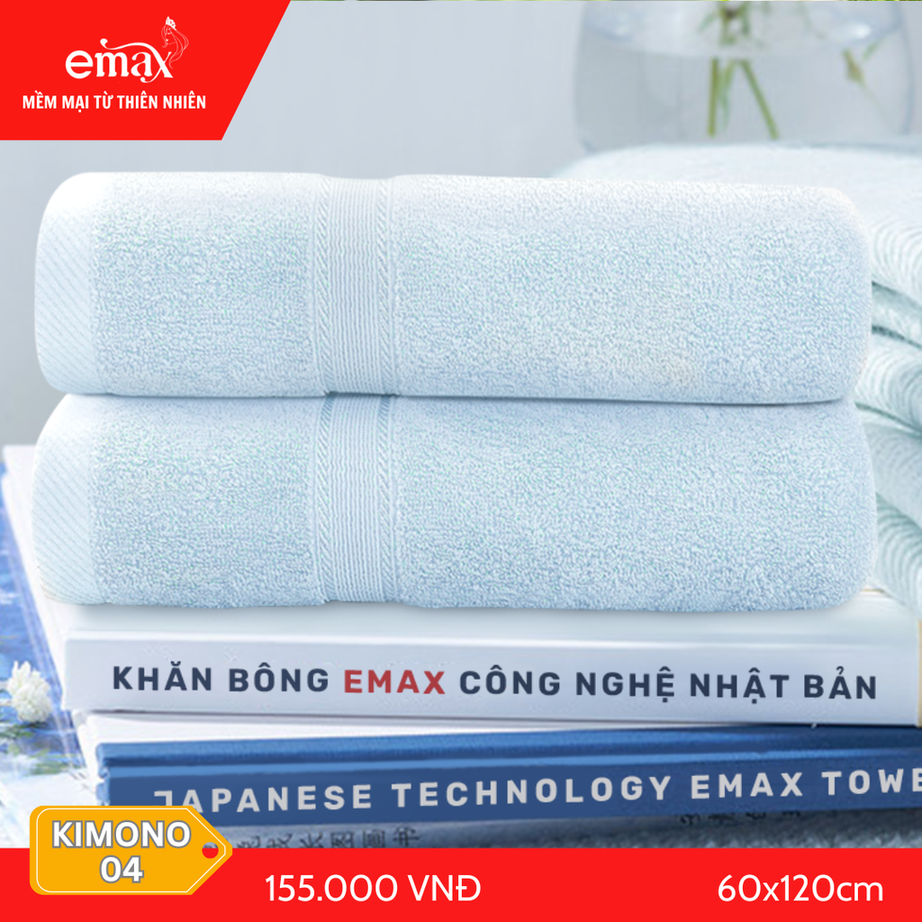 Khăn Tắm Cao Cấp Cotton Emax Kimono 04