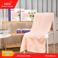 Khăn tắm cao cấp cotton Emax Kimono 06