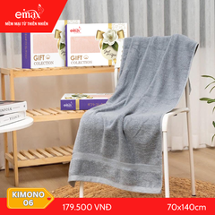 Khăn tắm cao cấp cotton Emax Kimono 06