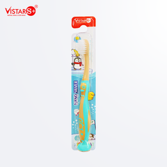 Bàn Chải Đánh Răng Cho Bé Kids Cat - Nano Silver Siêu Mịn Vistar