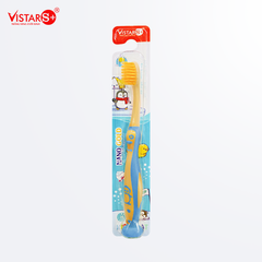 Bàn Chải Đánh Răng Cho Bé Kids Cat - Nano Gold Siêu Mịn Vistar