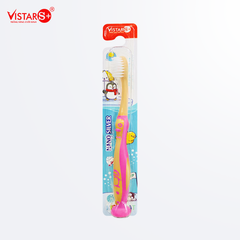 Bàn Chải Đánh Răng Cho Bé Kids Cat - Nano Silver Siêu Mịn Vistar