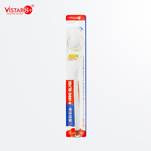 Bàn Chải Đánh Răng Maxcare - Nano Silver Mềm Mại Vistar