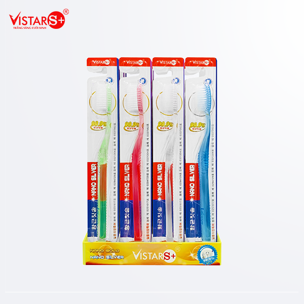 Bàn Chải Đánh Răng Maxcare - Nano Silver Mềm Mại Vistar