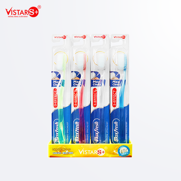 Bàn Chải Đánh Răng Maxfresh Siêu Mịn Vistar