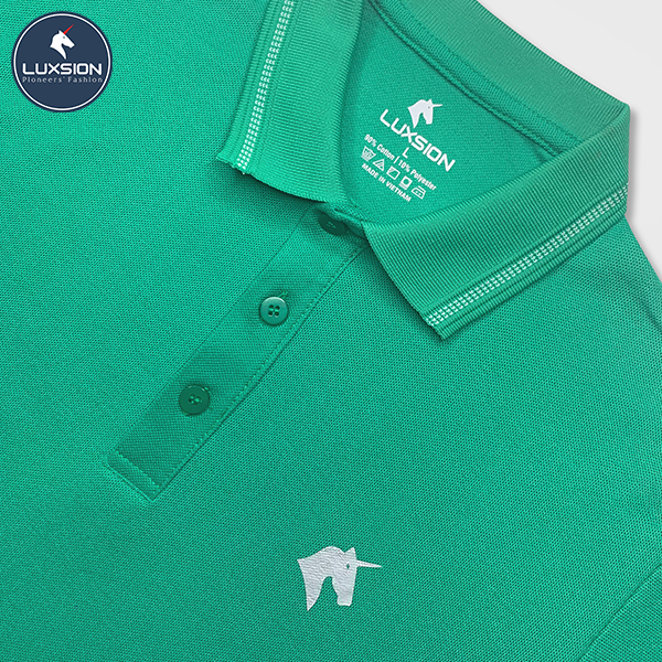 Áo Polo Nam Cotton Cá Sấu Luxsion Thoáng Mát