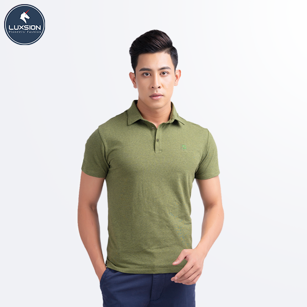 Áo Polo Sợi Sen Cổ Đức Luxsion