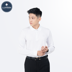 Áo Polo Nam Dài Tay Cotton Cá Sấu Luxsion