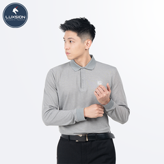 Áo Polo Nam Dài Tay Cotton Cá Sấu Luxsion