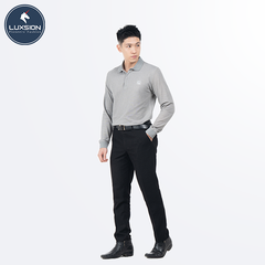 Áo Polo Nam Dài Tay Cotton Cá Sấu Luxsion