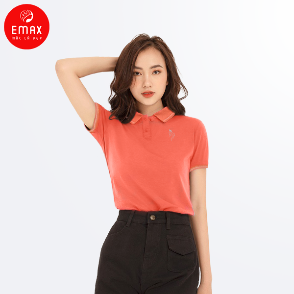 Áo Polo nữ cotton cá sấu Emax thanh lịch