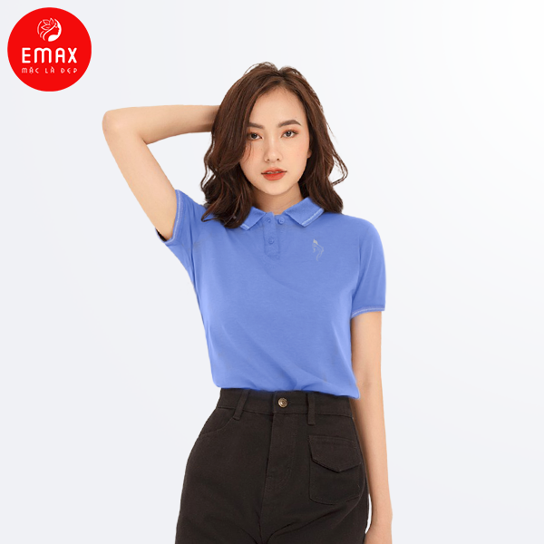 Áo Polo nữ cotton cá sấu Emax thanh lịch