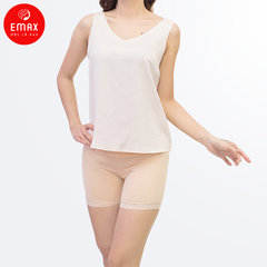Quần Đùi Nữ Mặc Váy Cotton Viền Ren Emax