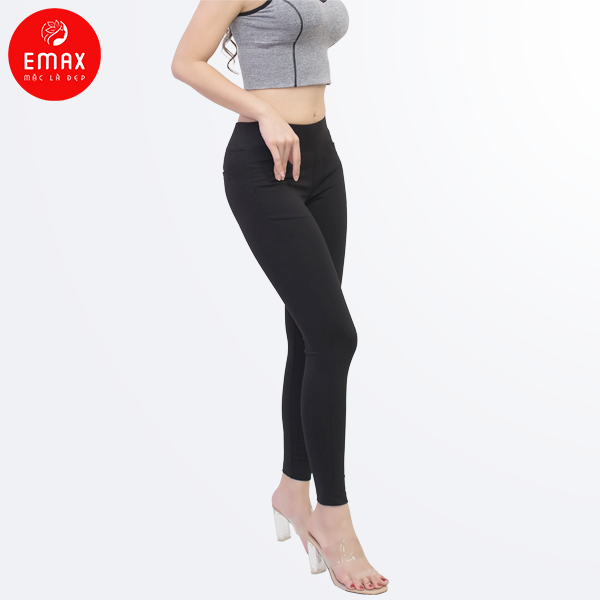 Quần Legging Cotton Spandex Cao Cấp Emax