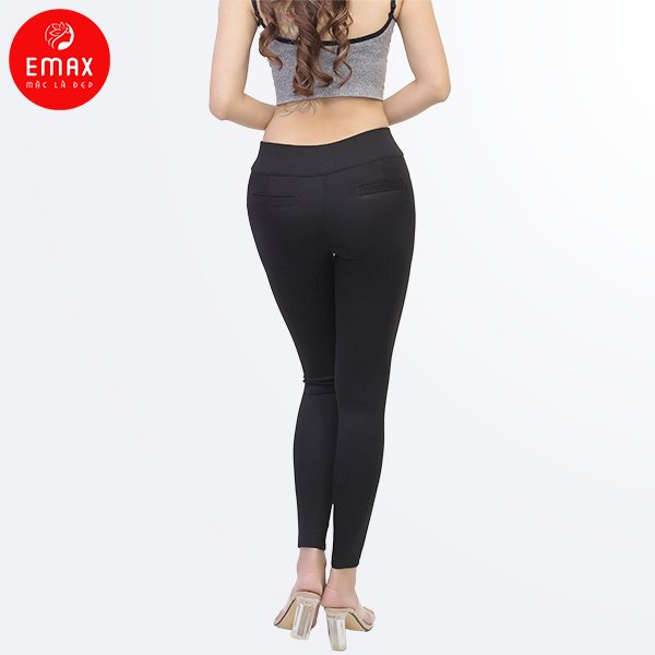 Quần Legging Cotton Spandex Cao Cấp Emax