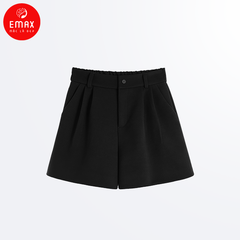 Quần Short Nữ Vải Suông Trơn Emax