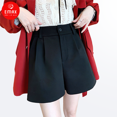 Quần Short Nữ Vải Suông Trơn Emax