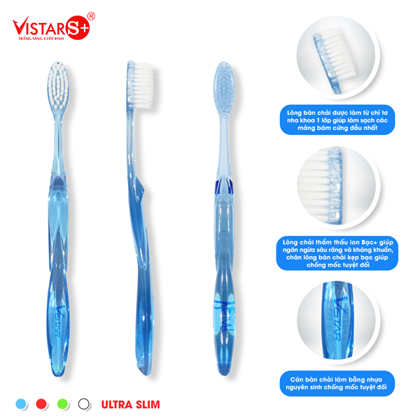 Bàn Chải Đánh Răng Ultra Siêu Mịn Vistar