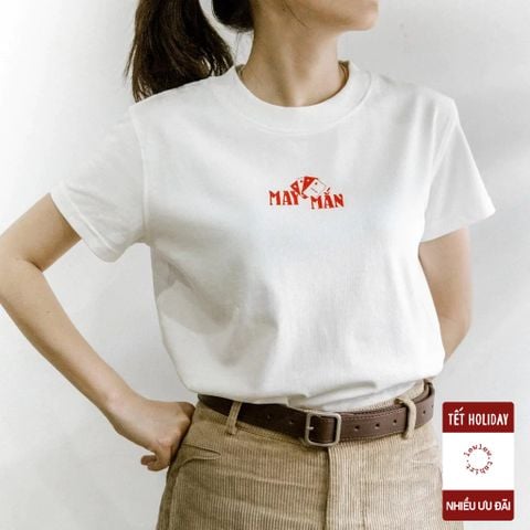  May Mắn Trắng T-shirt 