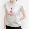 Milk Tea First Trắng T-shirt
