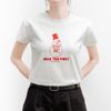 Milk Tea First Trắng T-shirt