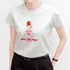 Milk Tea First Trắng T-shirt