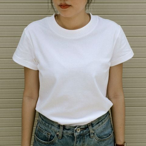  Basic Tee Trắng 