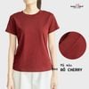 Basic Tee Đỏ Cherry