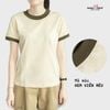 Basic Tee Kem Viền Rêu