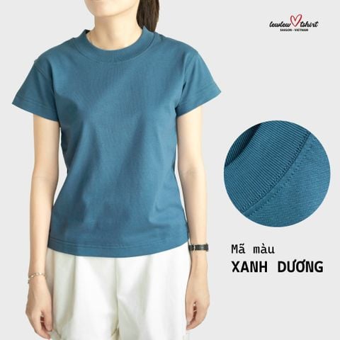 Basic Tee Xanh Dương Đậm 