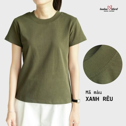  Basic Tee Xanh Rêu 