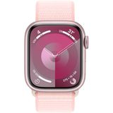 Apple Watch Series 9 GPS 41mm Pink Viền Aluminium Dây Light Pink Sport Loop