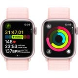 Apple Watch Series 9 GPS 41mm Pink Viền Aluminium Dây Light Pink Sport Loop
