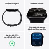 Apple Watch Series 10 GPS + Cellular Slate Titanium Case