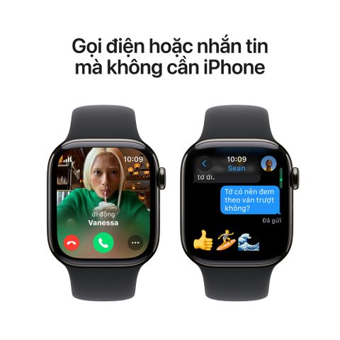 Apple Watch Series 10 GPS + Cellular Slate Titanium Case