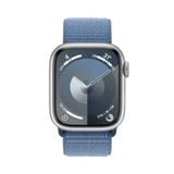Apple Watch Series 9 GPS & Cellular 41mm Silver Viền Aluminium Dây Winter Blue Sport Loop
