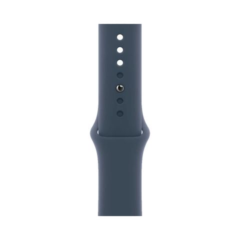 Apple Watch Series 9 GPS 45mm Silver Viền Aluminium Dây Storm Blue Sport Band - M/L