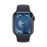 Apple Watch Series 9 GPS & Cellular 45mm Midnight Viền Aluminium Dây Midnight Sport Band