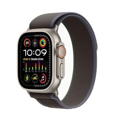 Apple Watch Ultra 2 GPS & Cellular 49mm Viền Titanium Dây Blue/Black Trail Loop
