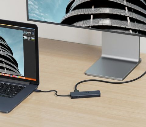 Cổng Chuyển Hyperdrive Next 6-In-1 Port Usb-C Cho Laptop/Macbook