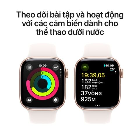 Apple Watch Series 10 Rose Gold Aluminium Case
