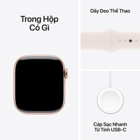 Apple Watch Series 10 Rose Gold Aluminium Case