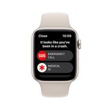 Apple Watch SE GPS 44mm Starlight Viền Aluminium Dây Starlight Sport Band