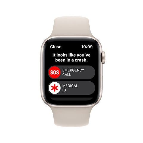 Apple Watch SE GPS 44mm Starlight Viền Aluminium Dây Starlight Sport Band