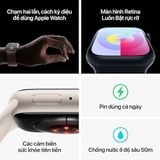 Apple Watch Series 9 GPS 45mm Silver Viền Aluminium Dây Storm Blue Sport Band - M/L