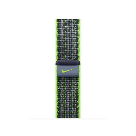Apple Watch 41mm Bright Green-Blue Nike Sport Loop