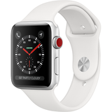 Apple Watch Series 3 GPS & Cellular 42mm Silver Viền Aluminium Dây White Sport Band