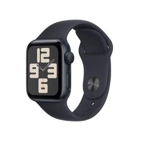 Apple Watch SE GPS 44mm Midnight Viền Aluminium Dây Midnight Sport Band - M/L