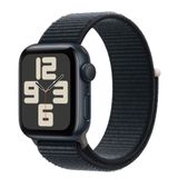 Apple Watch SE GPS 40mm Midnight Viền Aluminium Dây Midnight Sport Loop