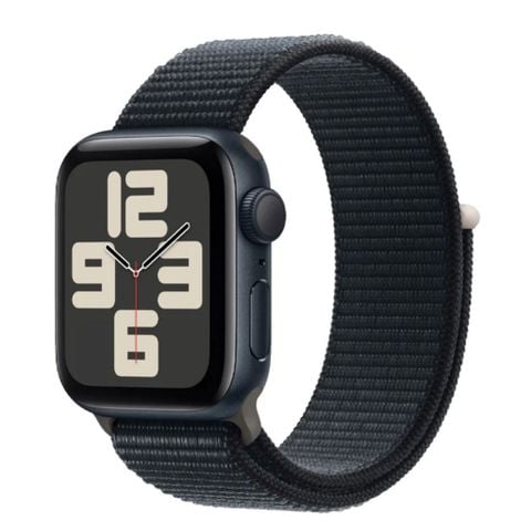 Apple Watch SE GPS 40mm Midnight Viền Aluminium Dây Midnight Sport Loop